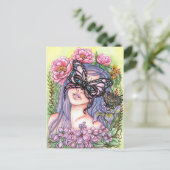 Spring Goddess Briefkaart (Staand voorkant)