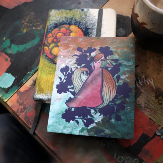 Spring Goddess Butterfly Art Briefkaart