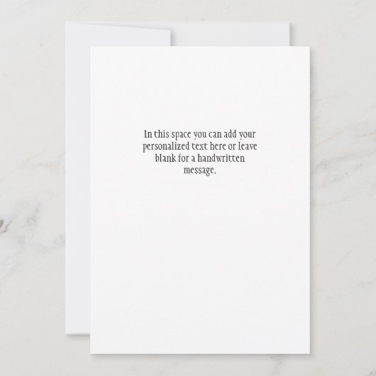 Spring Goddess Floral Dress Natuur Greeting (Achterkant)