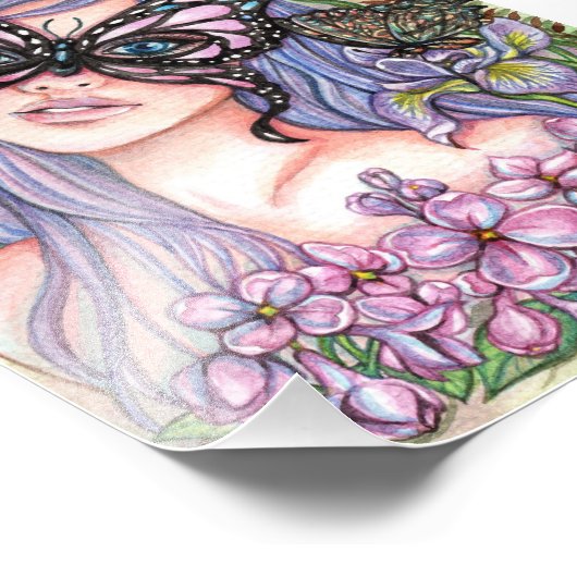 Spring Goddess Foto Afdruk (Hoek)