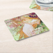 Spring Goddess Kartonnen Onderzetters (Schuin)