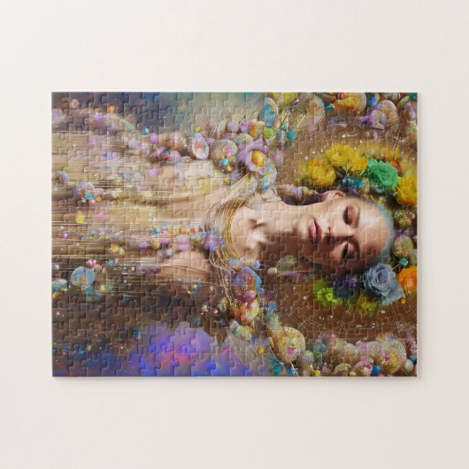 Spring Goddess Puzzle Legpuzzel (Horizontaal)
