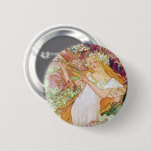 Spring Goddess Ronde Button 5,7 Cm (Voorkant /achterkant)