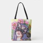 Spring Goddess Tote Bag (Achterkant)