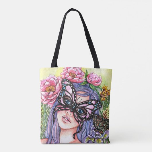 Spring Goddess Tote Bag (Achterkant)