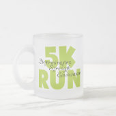 Spring Green 5K Run Matglas Koffiemok (Links)