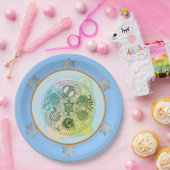 Spring Green Abstract Pascha Seder Bord (Feest)