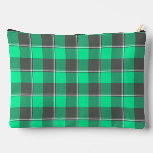 Spring Green and Finlandia Black Plaid Etui (Achterkant)