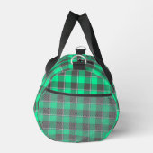 Spring Green and Finlandia Black Plaid Plunjezak (Rechts)
