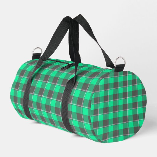Spring Green and Finlandia Black Plaid Plunjezak (Linkerhoek)