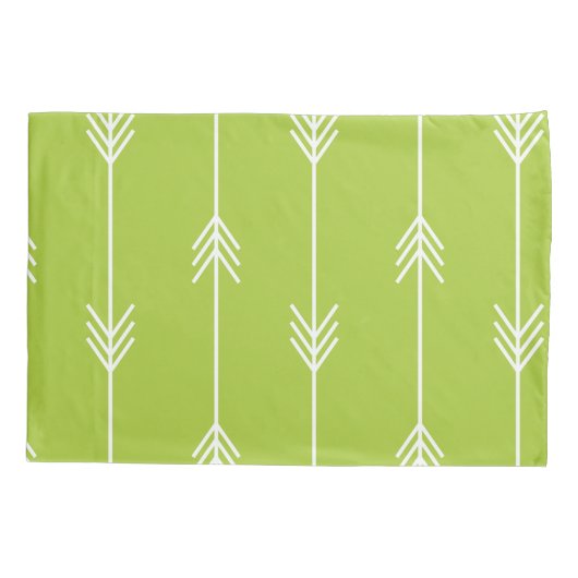 Spring Green Arrow-patroon Kussensloop (Achterkant)