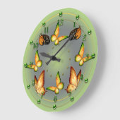 Spring Green Butterflies Grote Klok (Hoek)