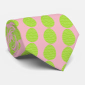 Spring Green Easter Egg Stropdas (Opgerold)