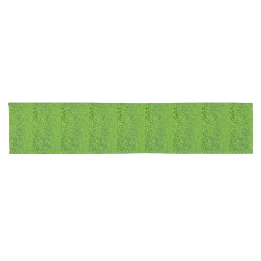 Spring Green Easter Grass Table Runner Korte Tafelloper (Horizontaal)