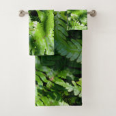 Spring Green Ferns Bad Handdoek (Insitu)