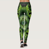 Spring Green Ferns Leggings (Achterkant)