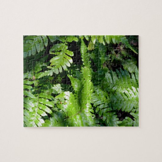 Spring Green Ferns Legpuzzel (Horizontaal)