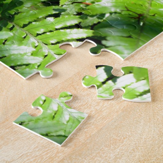 Spring Green Ferns Legpuzzel (Zijkant)
