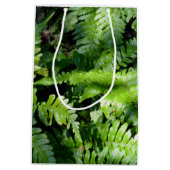 Spring Green Ferns Medium Cadeauzakje (Achterkant)