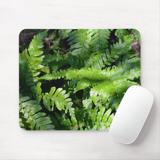 Spring Green Ferns Muismat (Met muis)