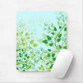 Spring Green Floral mousepad Muismat (Met muis)