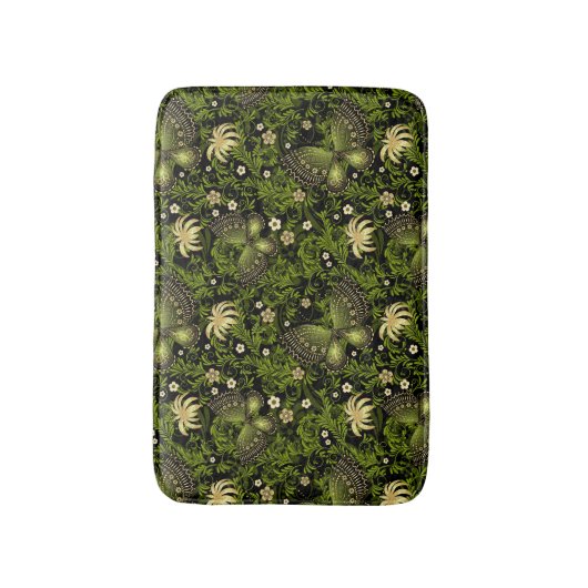 Spring Green-Gold Pattern Badmat (Voorkant Verticaal)