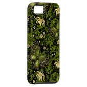 Spring Green-Gold Pattern Case-Mate iPhone Case (Back/Rechts)