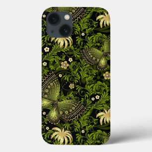 Spring Green-Gold Pattern Case-Mate iPhone Case