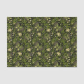 Spring Green-Gold Pattern Tissuepapier (Voorkant)
