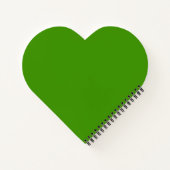 Spring Green Heart Notitieboek (Achterkant)