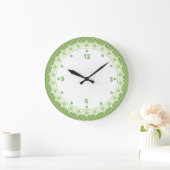 Spring Green Kitchen Wall Clock Grote Klok (Huis)