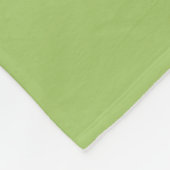 Spring Green laat esthetische typografie achter Fleece Deken (Hoek)
