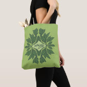 Spring Green laat esthetische typografie achter Tote Bag (Dichtbij)