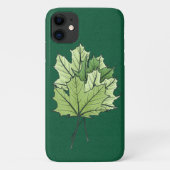 Spring Green Maple laat Natuur Lover Case-Mate iPhone Case (Achterkant)