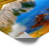 Spring Green Mountain Foto Lake Spring Mountain 4 Poster (Hoek)