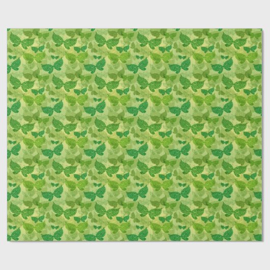 Spring Green Pattern Cadeaupapier (Vlak)