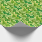 Spring Green Pattern Cadeaupapier (Hoek)