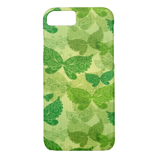 Spring Green Pattern Case-Mate iPhone Case (Achterkant)