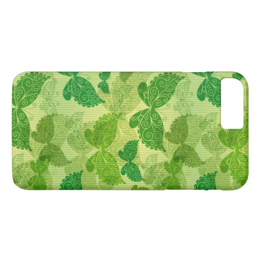 Spring Green Pattern Case-Mate iPhone Case (Achterkant (Horizontaal))