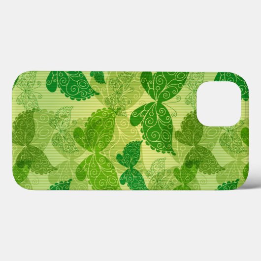Spring Green Pattern Case-Mate iPhone Case (Achterkant (horizontaal))