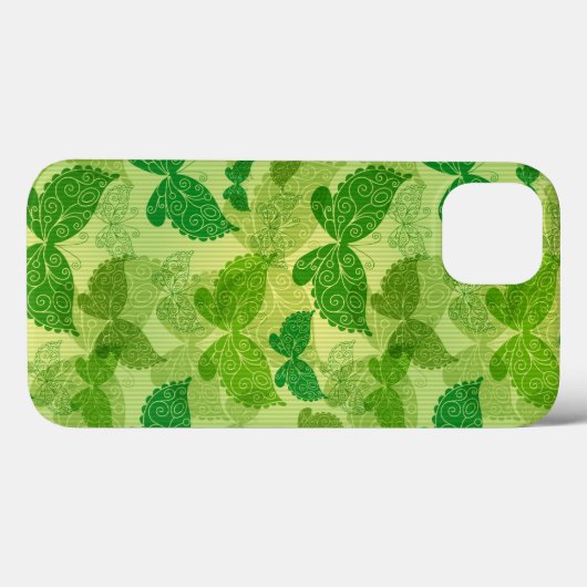 Spring Green Pattern Case-Mate iPhone Case (Achterkant (horizontaal))