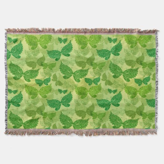 Spring Green Pattern Deken (Voorkant)