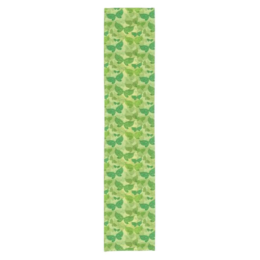 Spring Green Pattern Korte Tafelloper (Voorkant)
