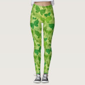 Spring Green Pattern Leggings (Voorkant)