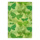 Spring Green Pattern Mini Klembord (Achterkant)