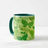 Spring Green Pattern Mok (Voorkant links)