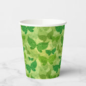 Spring Green Pattern Papieren Bekers (Links)