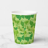 Spring Green Pattern Papieren Bekers (Rechts)