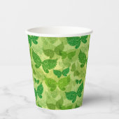 Spring Green Pattern Papieren Bekers (Voorkant)