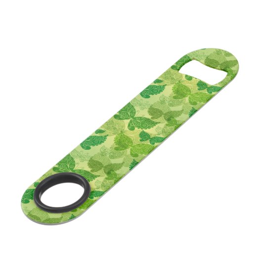 Spring Green Pattern Speed Flessenopener (Voorkant Gekanteld)